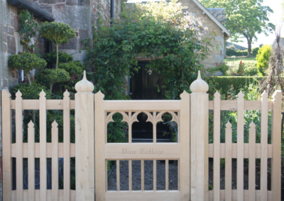 Vine Cottage Gothic Gate