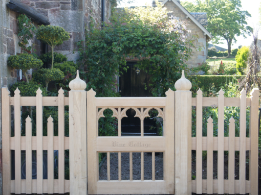 Vine Cottage Gothic Gate